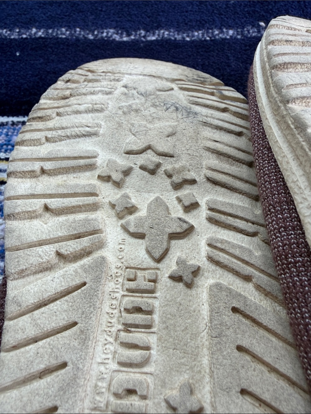 Hey Dude Wendy Sox Java Coffee Bean Loafers Women’s Size 11 EU 42 - Picture 9 of 11